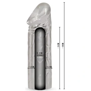 Prelungitor Rebel Mega Penis Transparent