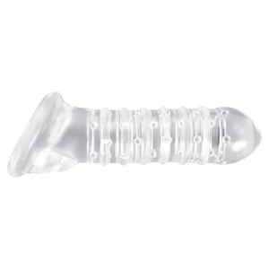 Prelungitor Ribbed Extension Transparent pe Denysa.ro