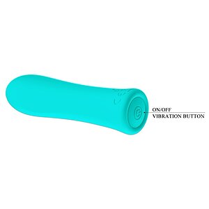 Pretty Love Alfreda Verde — Mini Vibrator 12 Moduri, Reîncărcabil