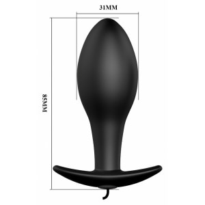 Pretty Love Anal Stimulation Plug Negru