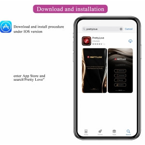 Pretty Love August Vibrator cu Aplicație 12 Funcții Mov