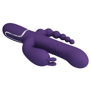 Pretty Love Cammy Vibrator Triplu Reîncărcabil Mov