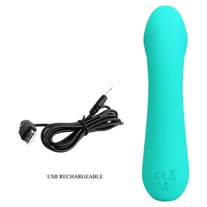 Pretty Love Cetus – Vibrator Punctul G 15 cm, 12 Moduri Albastru