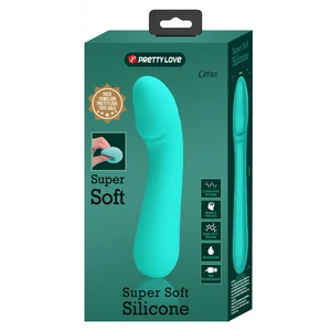 Pretty Love Cetus – Vibrator Punctul G 15 cm, 12 Moduri Albastru