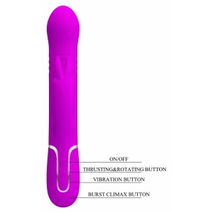 Pretty Love Coale Rabbit Vibrator 19.5 cm Mov