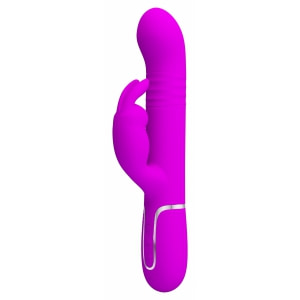 Pretty Love Coale Rabbit Vibrator 19.5 cm Mov pe Denysa.ro