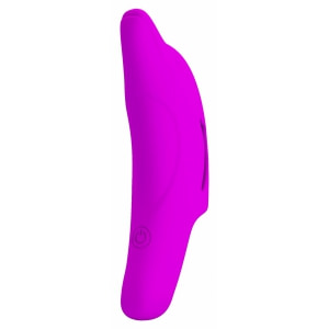 Pretty Love Delphini Vibrator De Deget 10 Funcții Mov Discret