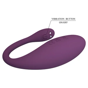 Pretty Love Dora Vibrator Cuplu 12 Moduri Mov