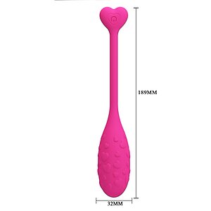 Pretty Love Fisherman - Ou Vibrator Smart 12 Funcții Roz