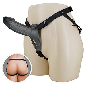 Pretty Love Landon cu Harness Reglabil și Dildo 16,8 cm Negru pe Denysa.ro