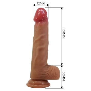 Pretty Love Lisle 20.6cm Dildo Din silicon cu Bază Ventuză