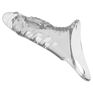 Pretty Love Manșon Penis Din TPE, Extensie Discretă Transparent