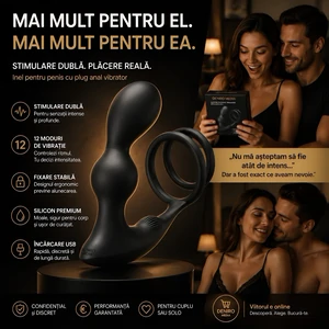 Pretty Love Marshall Inel Vibrant 12 Moduri Reîncărcabil Negru