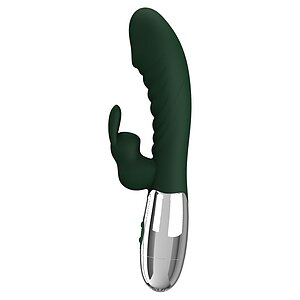 Pretty Love Naughty Bunny Green — 30 Moduri, Dublă Stimulare Verde pe Denysa.ro