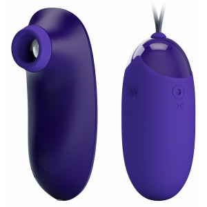 Pretty Love Orthus — Ou Vibrator 12 Funcții, Reîncărcabil Violet pe Denysa.ro