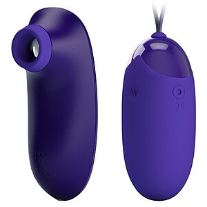 Pretty Love Orthus — Ou Vibrator 12 Funcții, Reîncărcabil Violet pe Denysa.ro