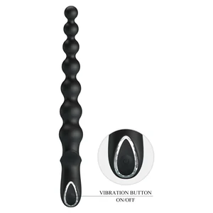 Pretty Love Plug Anal Vibrator 10 Funcții Reîncărcabil Negru
