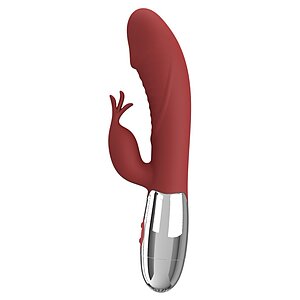Pretty Love Rasmussen — Dual Punct G + Clitoris, 30 Moduri Roșu pe Denysa.ro