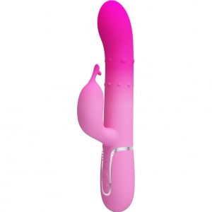 Vibrator Rabbit Reincarcabil Roz