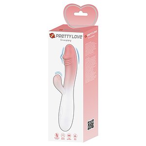 Pretty Love Snappy: 30 Moduri Vibrator Rabbit Dual Roz
