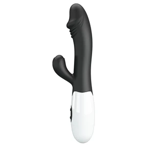 Pretty Love Snappy Black — Iepuraș Dual, 30 Moduri Negru pe Denysa.ro