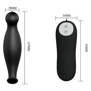 Plug Stimulare Anală Specială Negru