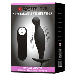 Plug Stimulare Anală Specială Negru