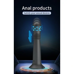 Pretty Love Stellan Vibrator 4 împingeri 4 Rotații Negru