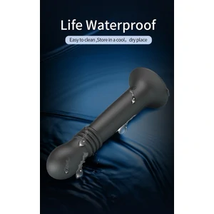 Pretty Love Stellan Vibrator 4 împingeri 4 Rotații Negru