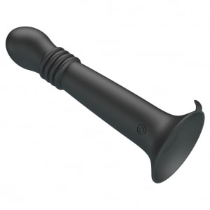 Vibrator Non Figurativ Cu Ventuza Pentru Perete