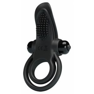 Pretty Love Vibrant Penis Ring Negru pe Denysa.ro