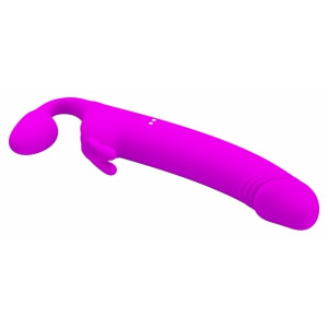 Pretty Love Zanini Vibrant Reîncărcabil Strapless Strap‑On Mov