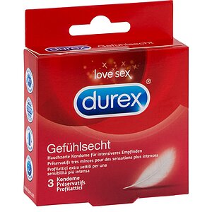 Prezervative Durex Sensitive 3buc