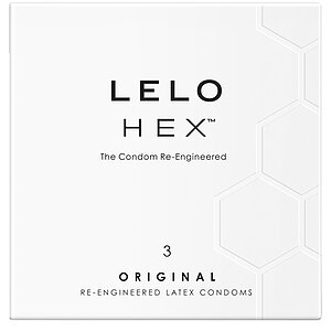 Prezervative Lelo HEX 3 buc
