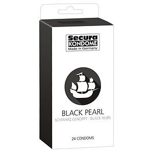 Prezervative Secura Black Pearl 24buc