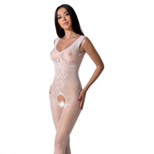 Catsuit Passion BS098 Alb pe Denysa.ro
