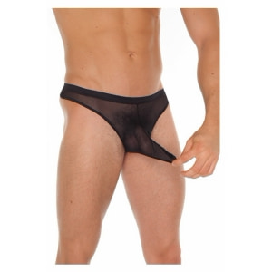 Chilot Amorable Transparent Spout Negru pe Denysa.ro