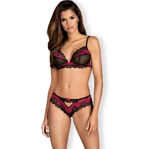 Set Obsessive Tulia Negru pe Denysa.ro