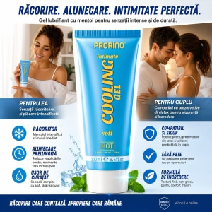 PRORINO Cooling Gel – Efect de Răcire Cu Mentol 100ml