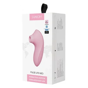 Pulse Lite Neo Svakom 5 Moduri Reîncărcabil Roz