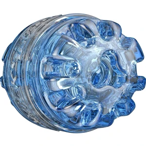 Quickshot Turbo Blue Ice Fleshlight Compact Prindere Dinamică Albastru