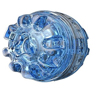 Masturbator De Buzunar Fleshlight Quickshot Turbo Blue Ice