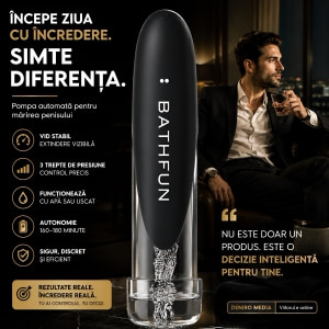 Realov BathFun – Pompă Automată 3 Moduri, USB Negru