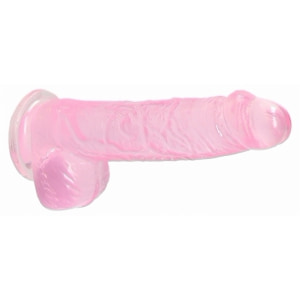RealRock Crystal Roz 17cm