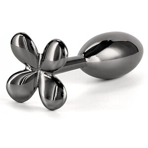 Rear Assets Clover — Dop Anal Aluminiu Argintiu