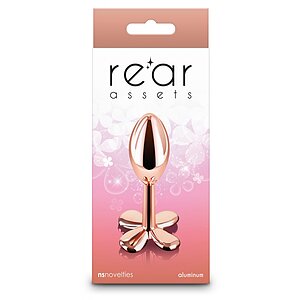 Rear Assets Clover Rose Gold, Dop Anal Din Aluminiu 9.2cm Auriu