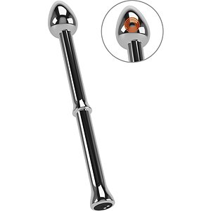 Jucarii Pentru Barbati Masaj Prostatic Stick Metalic 26.5 Cm Argintiu