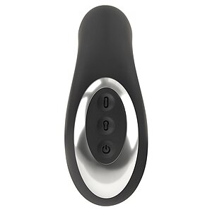 Rebel Plug Anal Gonflabil — 3 Motoare, 10 Moduri, USB Negru