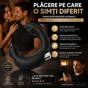 Rebel Prostate Stimulator Negru Silicon