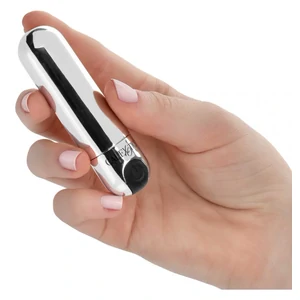 Rechargeable Hideaway Ou Vibrator Argintiu